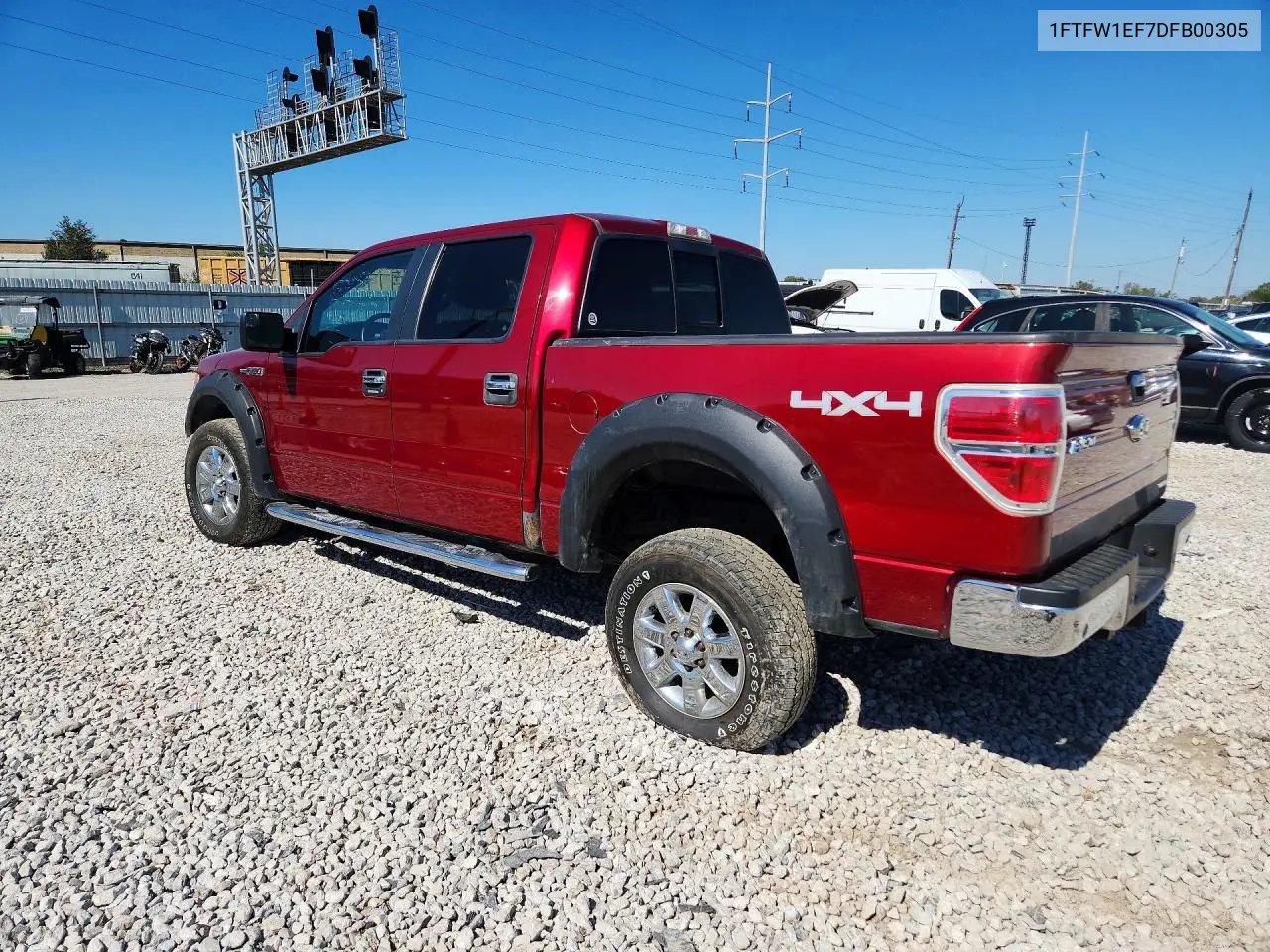 2013 FORD F-150 VIN 1FTFW1EF7DFB00305 — фото 2