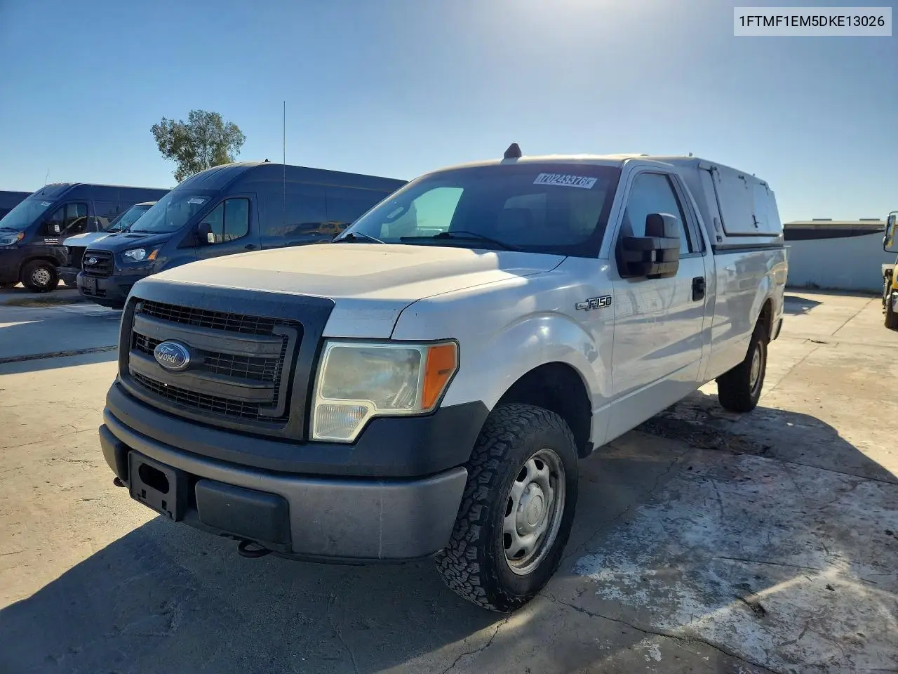 FORD F-150 2013, VIN 1FTMF1EM5DKE13026