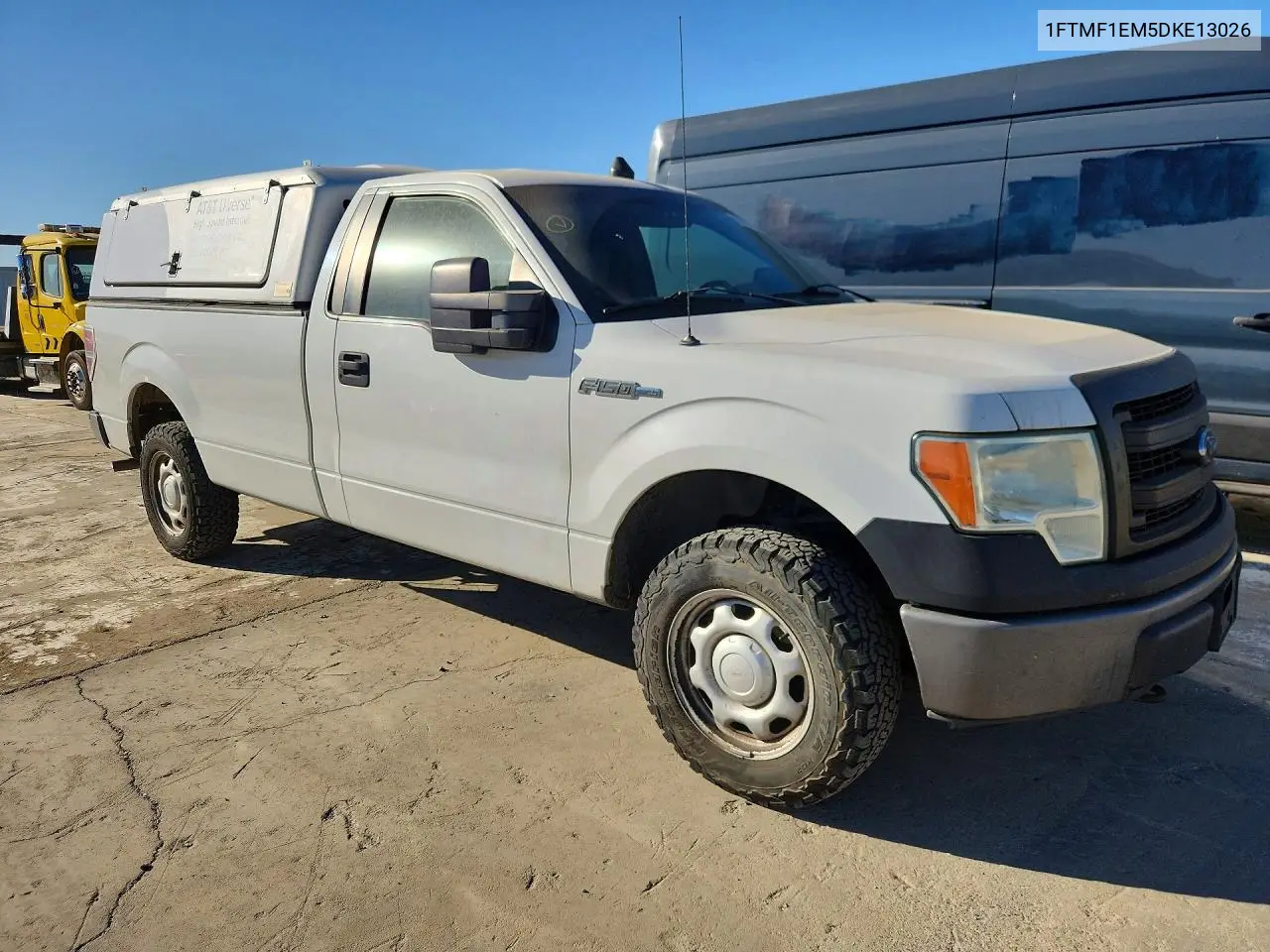 2013 FORD F-150 VIN 1FTMF1EM5DKE13026 — фото 4