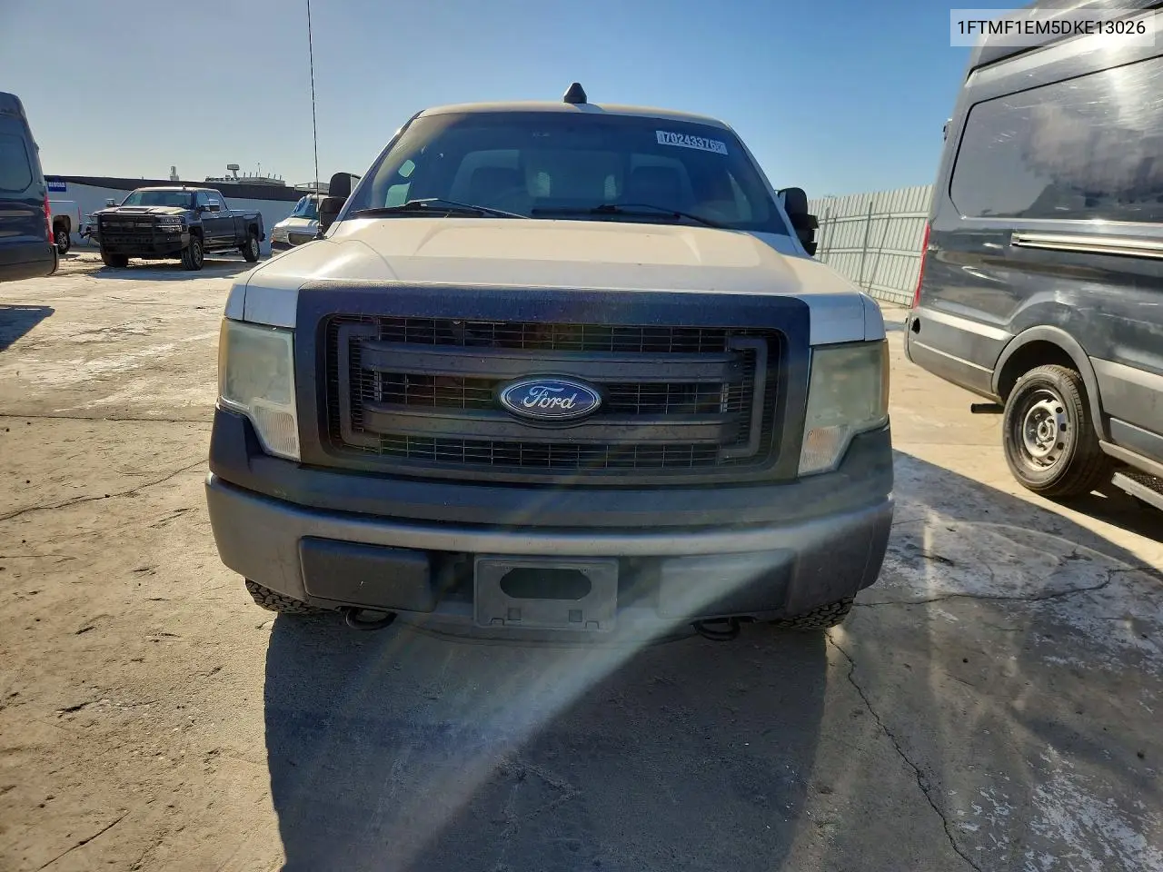 2013 FORD F-150 VIN 1FTMF1EM5DKE13026 — фото 5