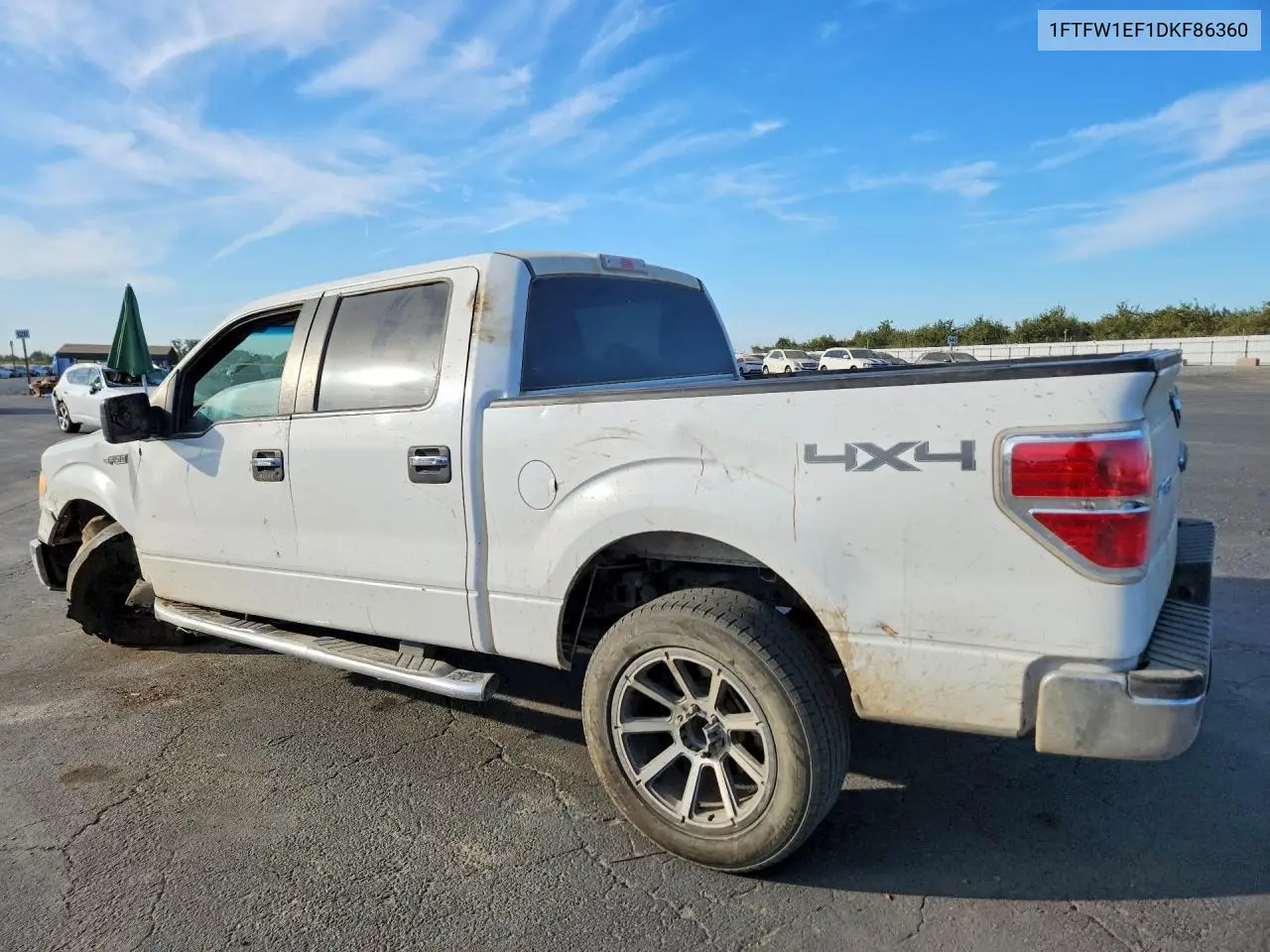 2013 FORD F-150 VIN 1FTFW1EF1DKF86360 — фото 2