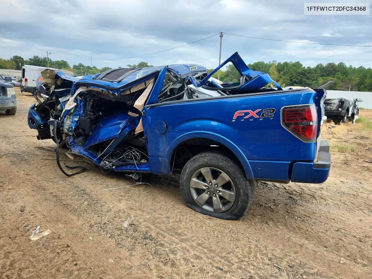 2013 FORD F-150 VIN 1FTFW1CT2DFB34368 — фото 2