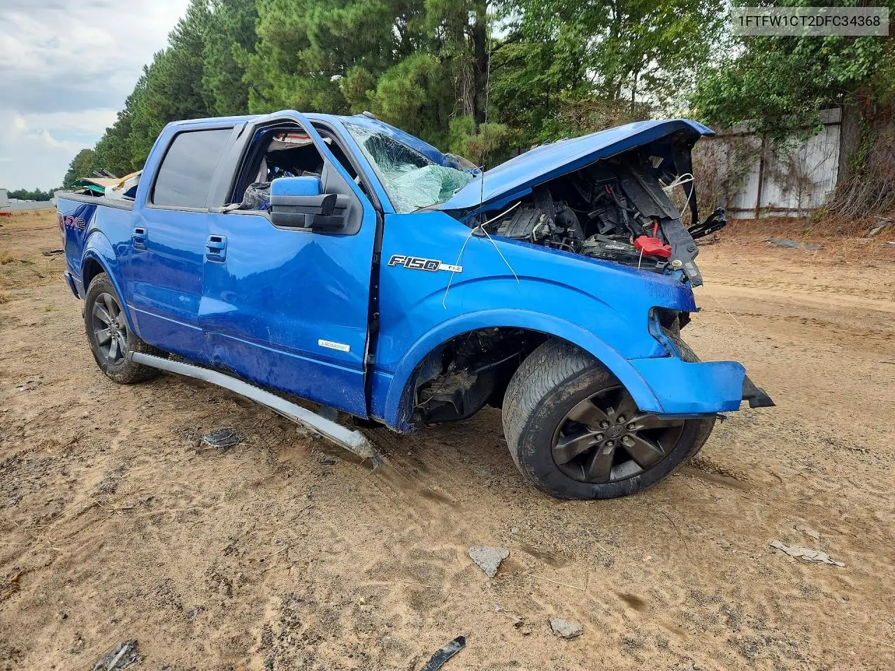 2013 FORD F-150 VIN 1FTFW1CT2DFB34368 — фото 4