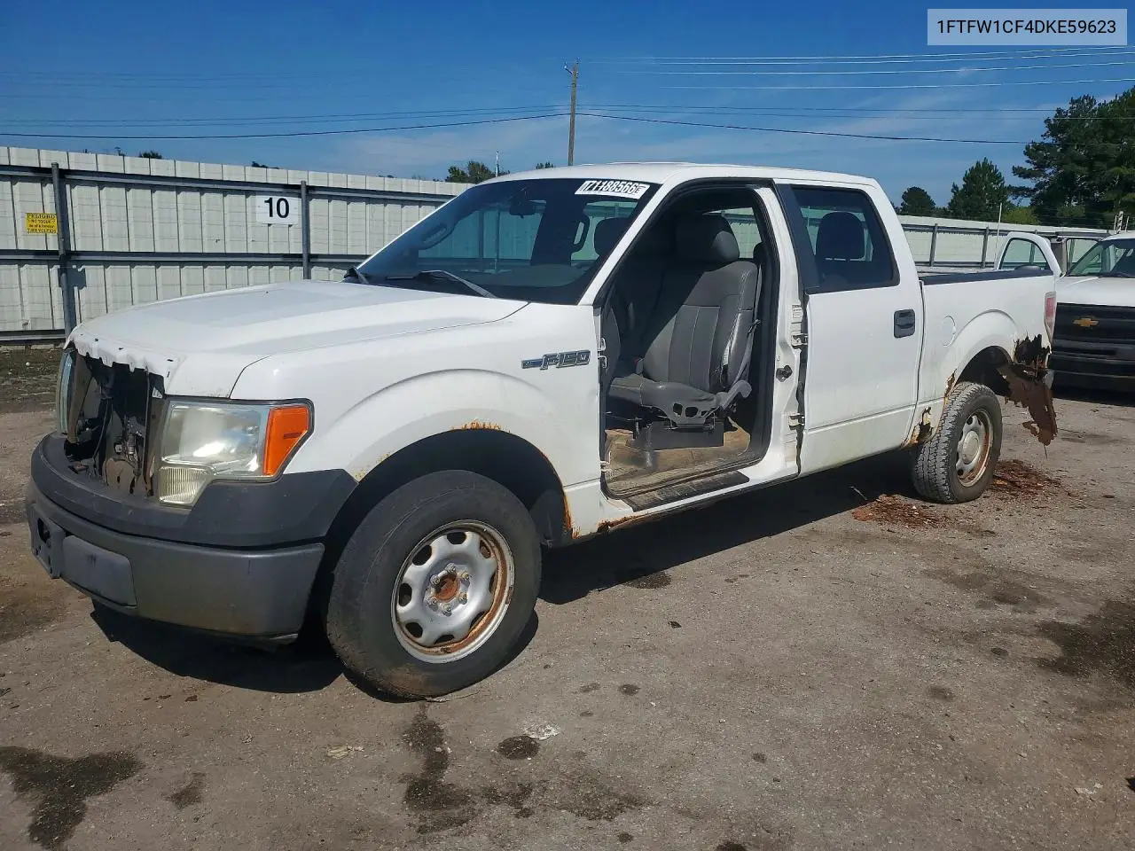 FORD F-150 2013, VIN 1FTFW1CF4DKE59623