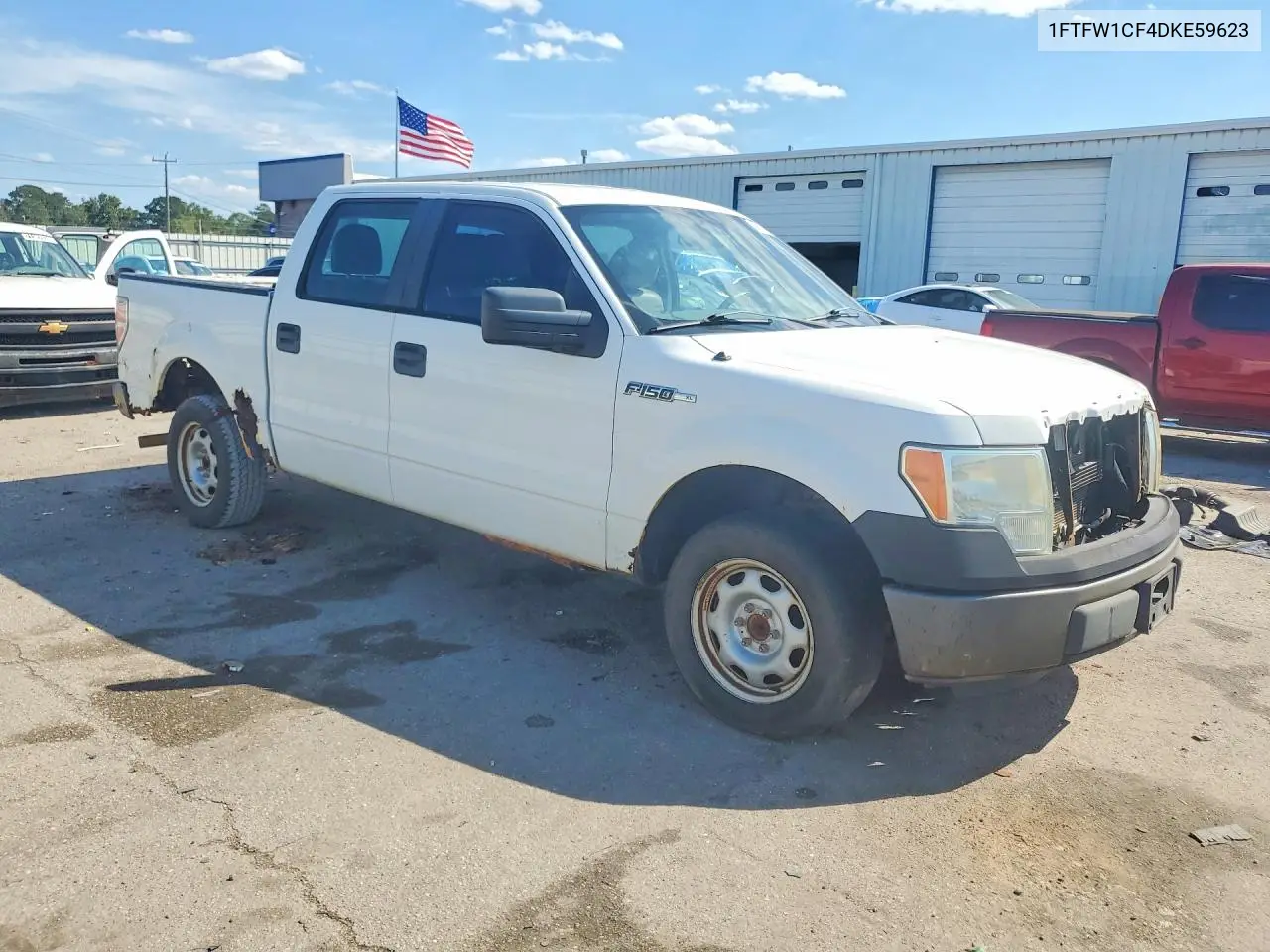 2013 FORD F-150 VIN 1FTFW1CF4DKE59623 — фото 4