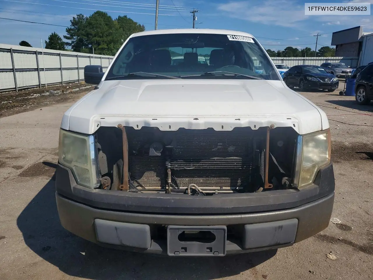 2013 FORD F-150 VIN 1FTFW1CF4DKE59623 — фото 5