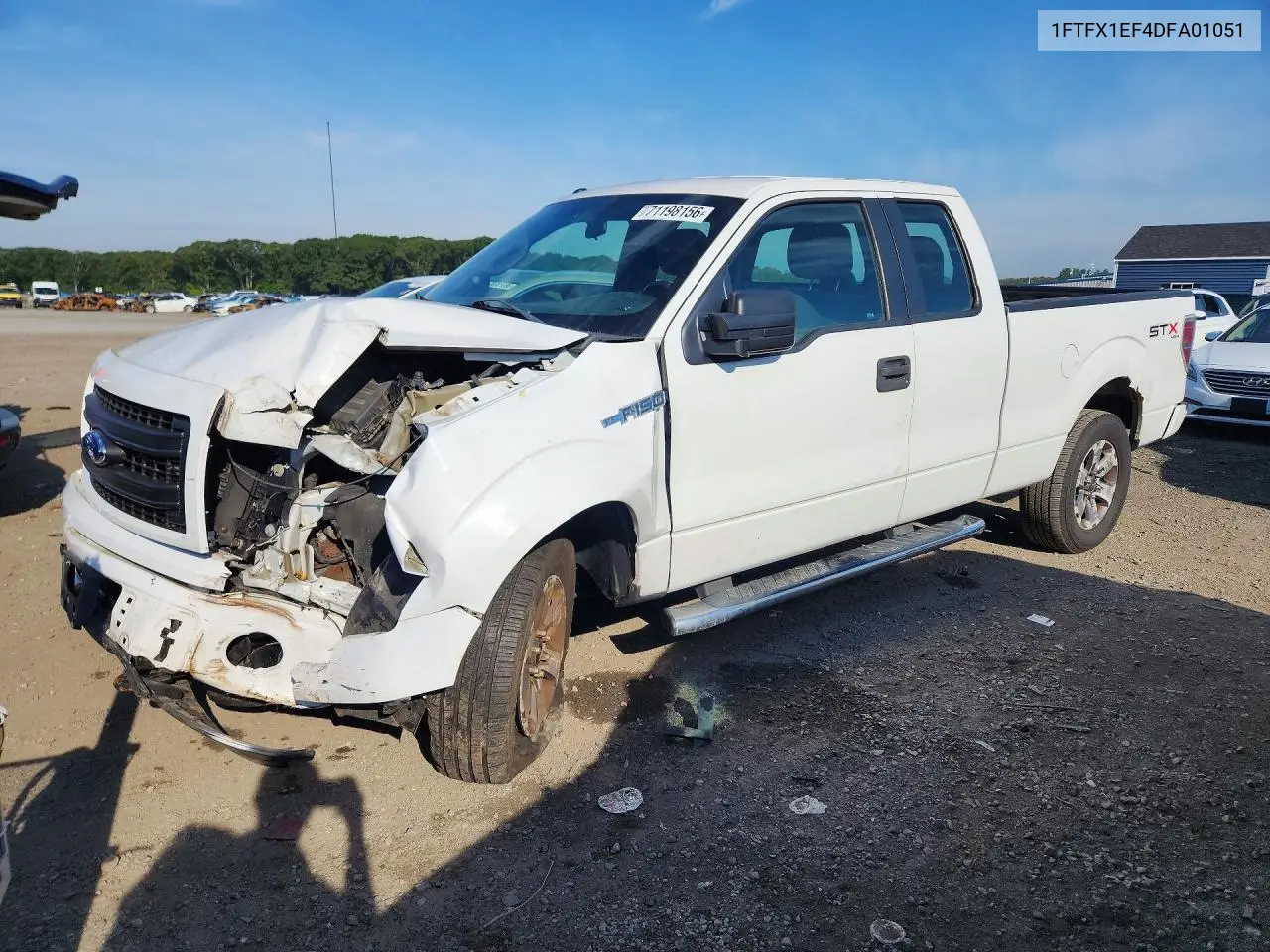 FORD F-150 2013, VIN 1FTFX1EF4DFA01051
