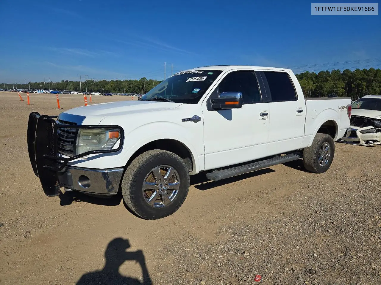 FORD F-150 2013, VIN 1FTFW1EF5DKE91686