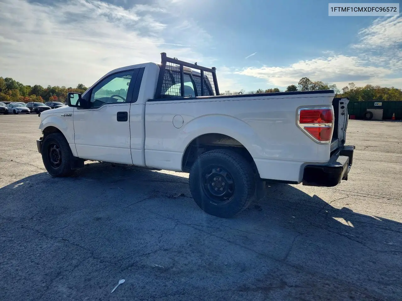 2013 FORD F-150 VIN 1FTMF1CMXDFC96572 — фото 2