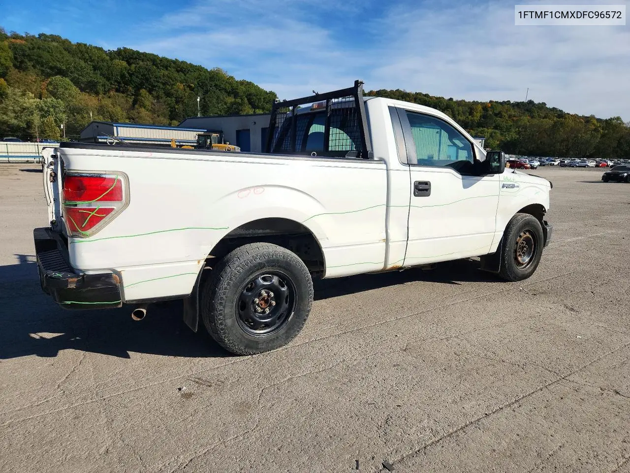 2013 FORD F-150 VIN 1FTMF1CMXDFC96572 — фото 3