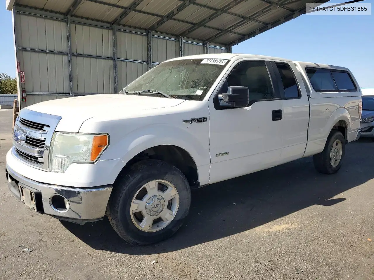 FORD F-150 2013, VIN 1FTFX1CT5DFB31865