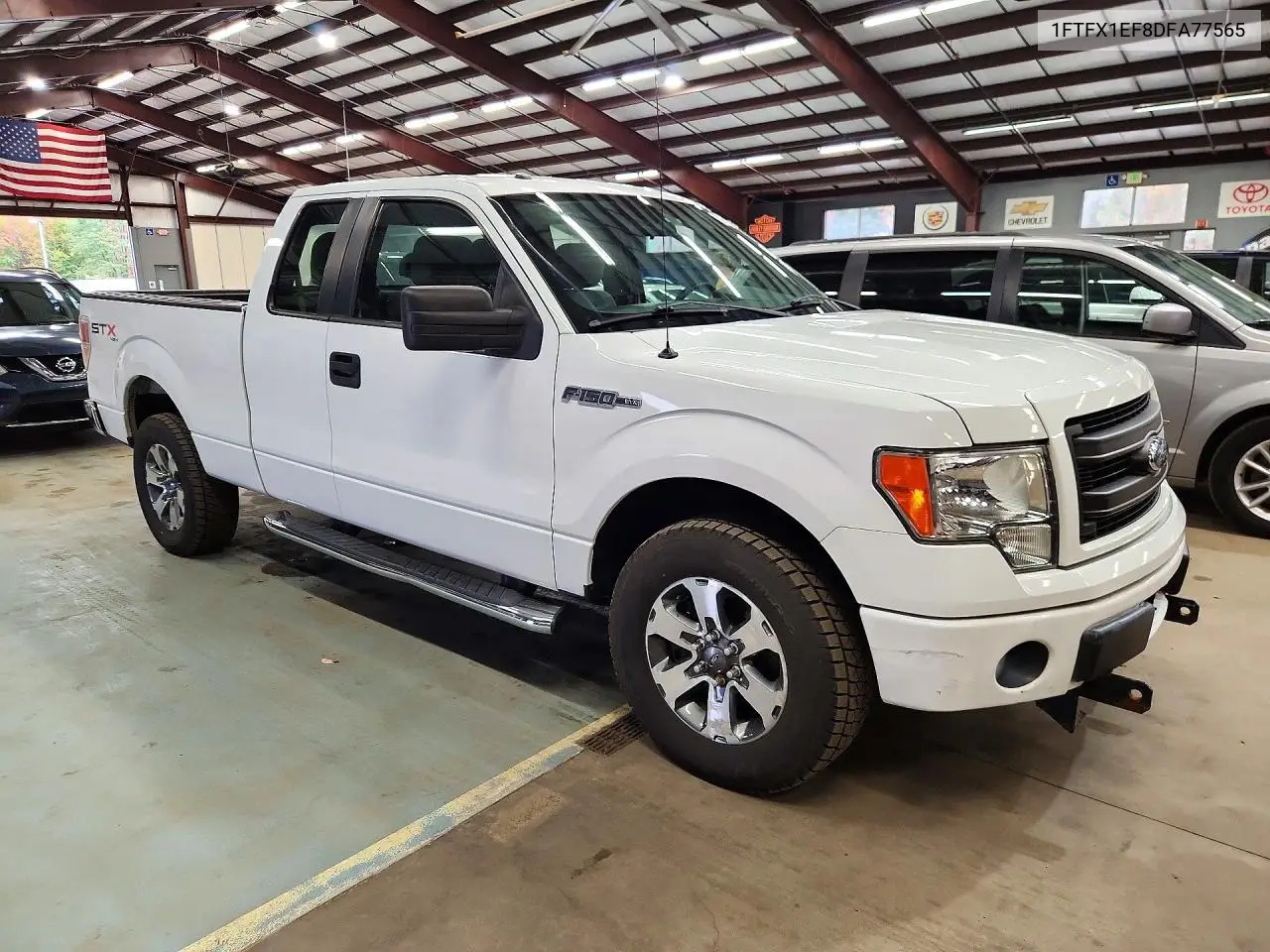 2013 FORD F-150 VIN 1FTFX1EF8DFA77565 — фото 4