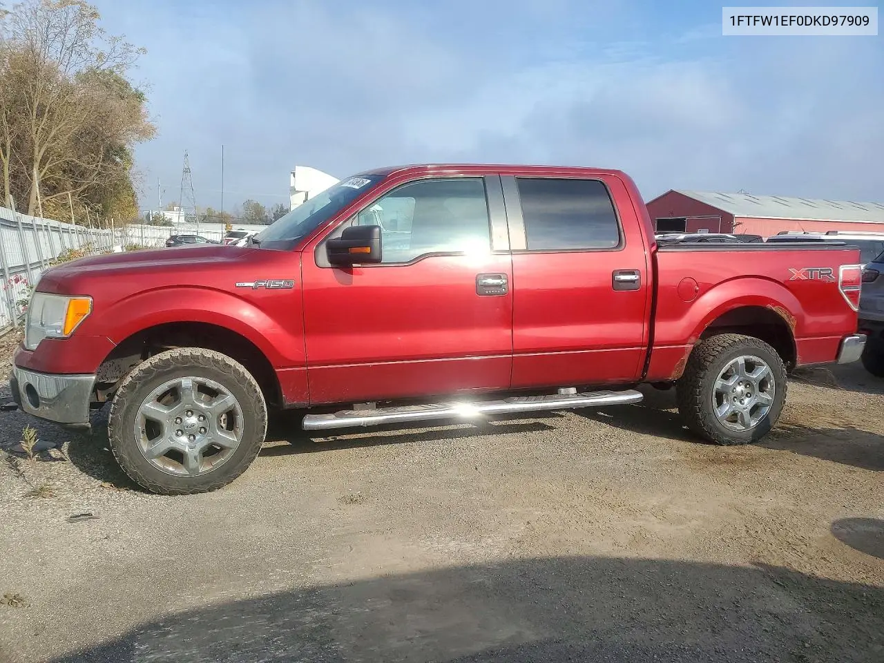 FORD F-150 2013, VIN 1FTFW1EF0DKD97909