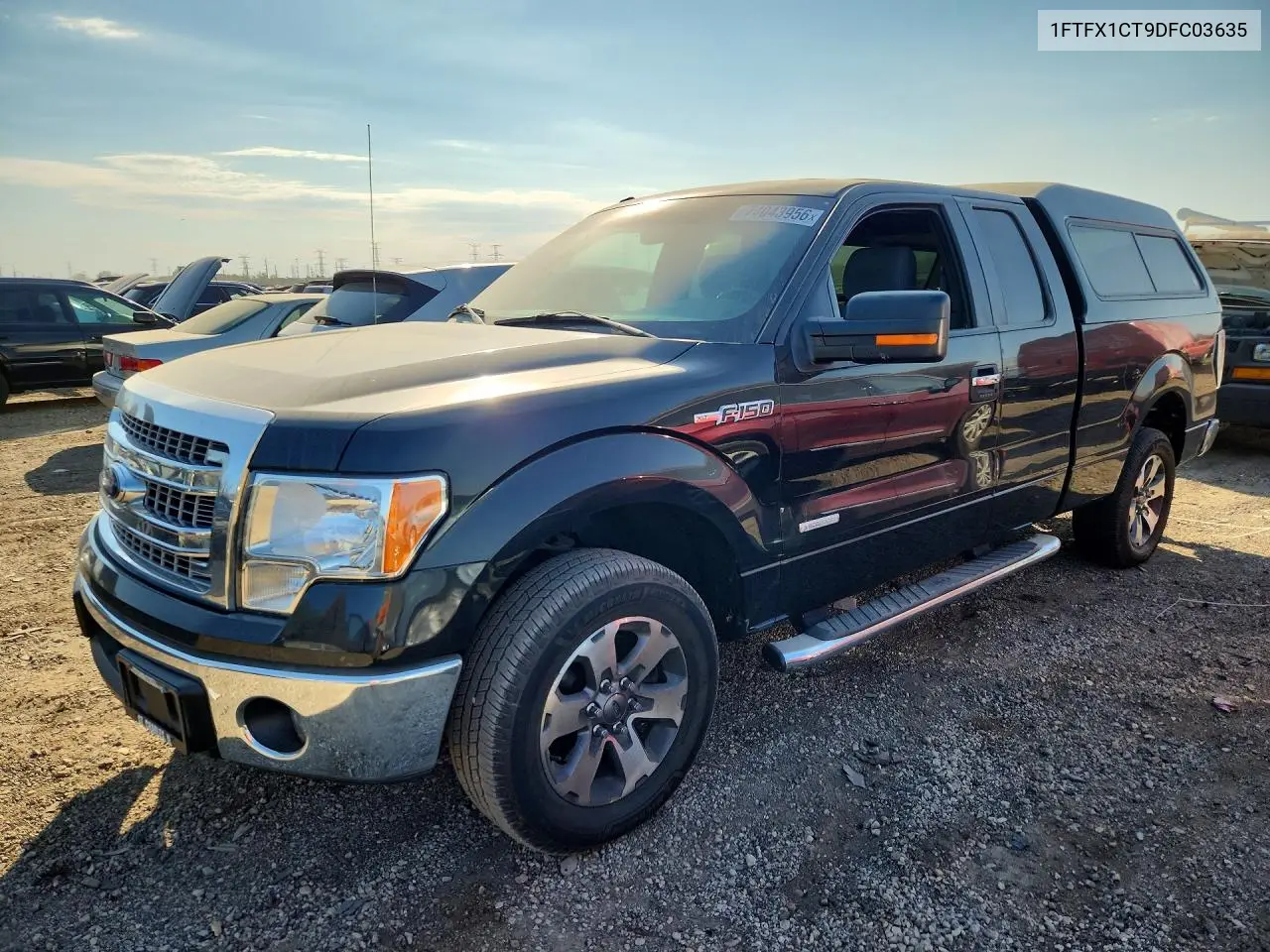 FORD F-150 2013, VIN 1FTFX1CT9DFC03635
