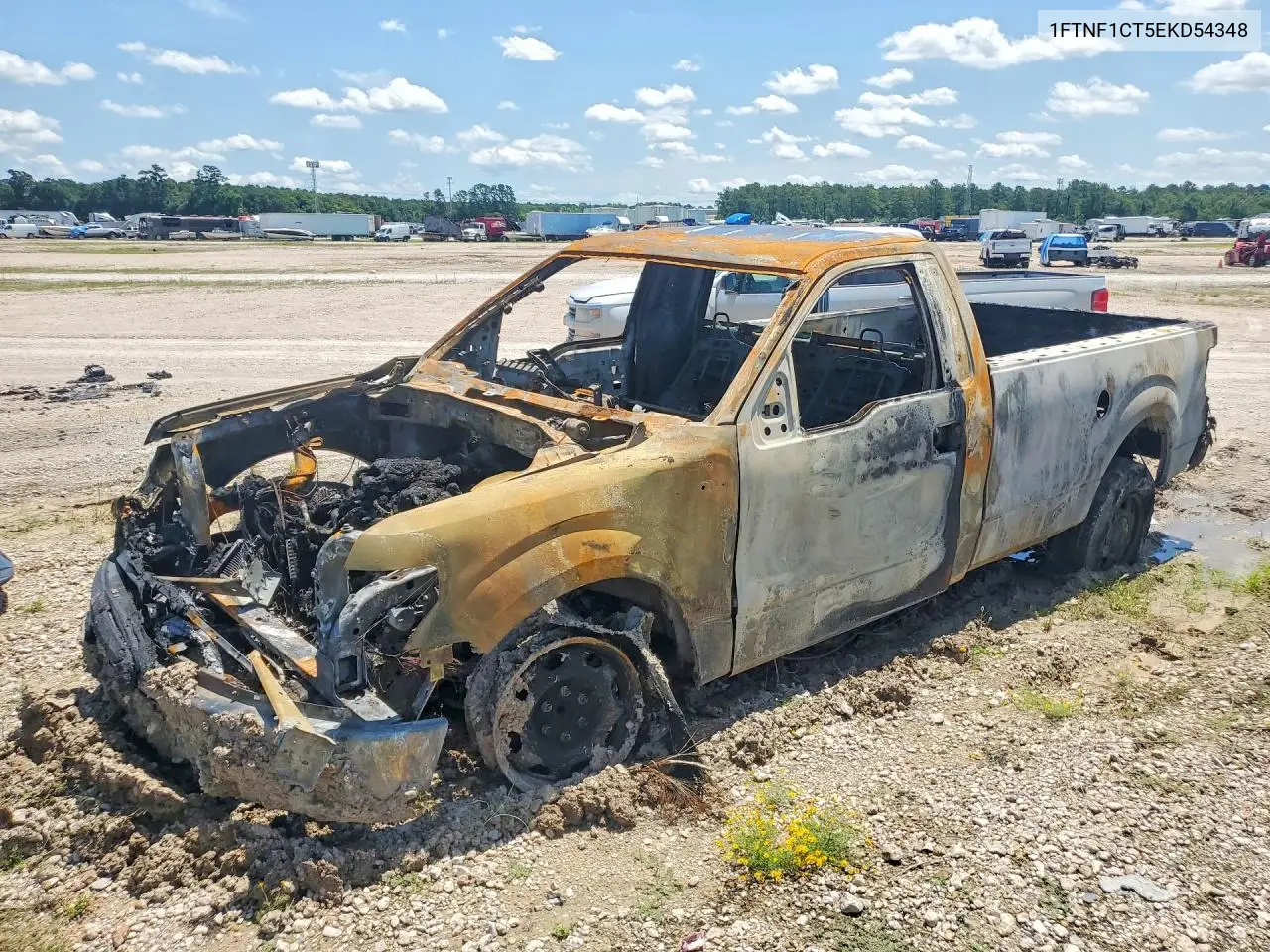 FORD F-150 2014, VIN 1FTNF1CT5EKD54348