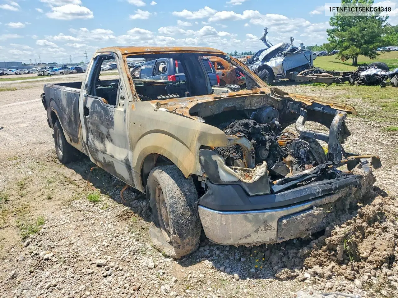 2014 FORD F-150 VIN 1FTNF1CT5EKD54348 — фото 4