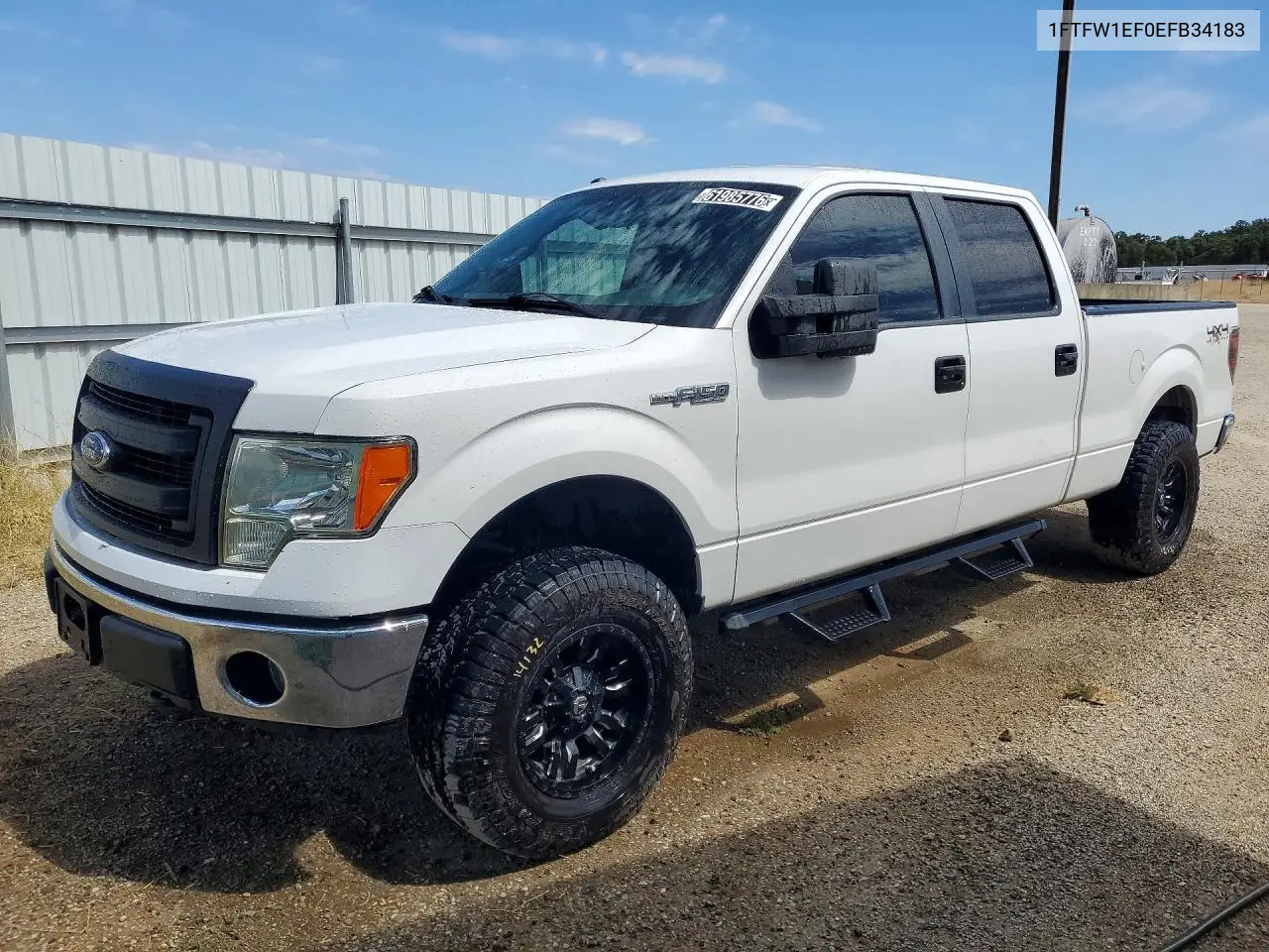 FORD F-150 2014, VIN 1FTFW1EF0EFB34183