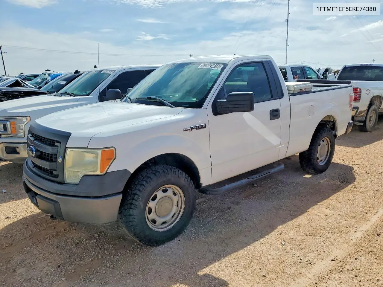 FORD F-150 2014, VIN 1FTMF1EF5EKE74380