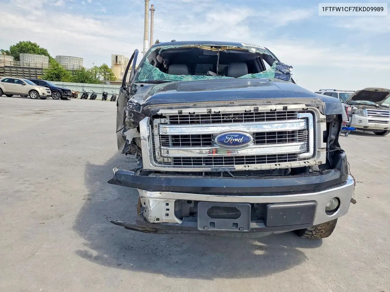 2014 FORD F-150 VIN 1FTFW1CF7EKD09989 — фото 5