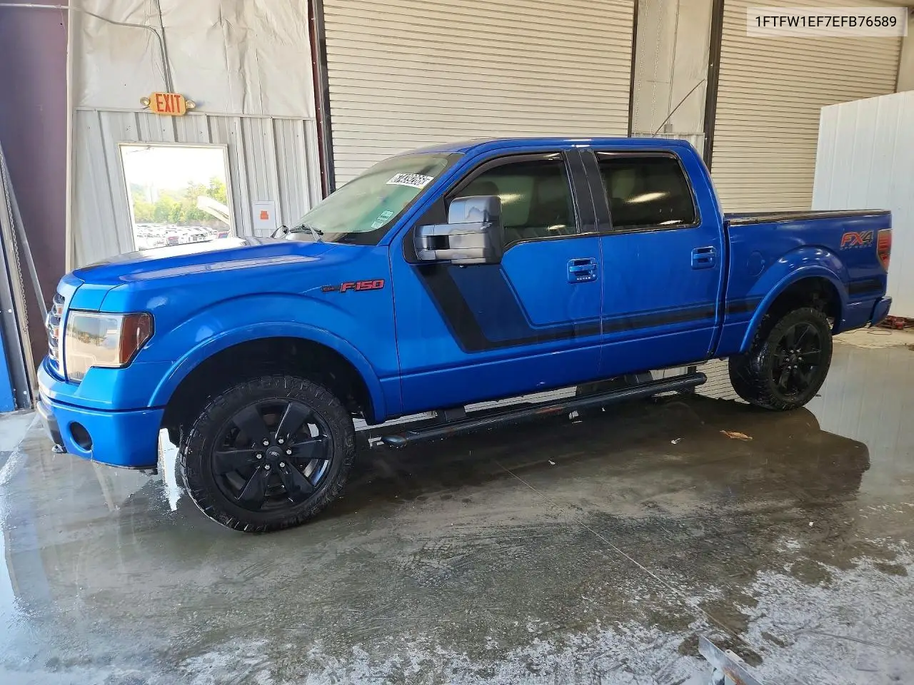 FORD F-150 2014, VIN 1FTFW1EF7EFB76589
