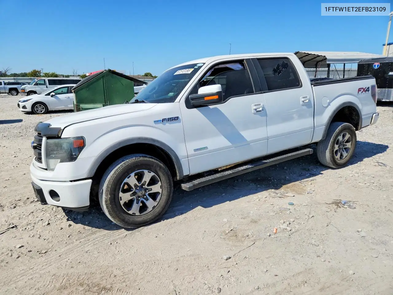 FORD F-150 2014, VIN 1FTFW1ET2EFB23109