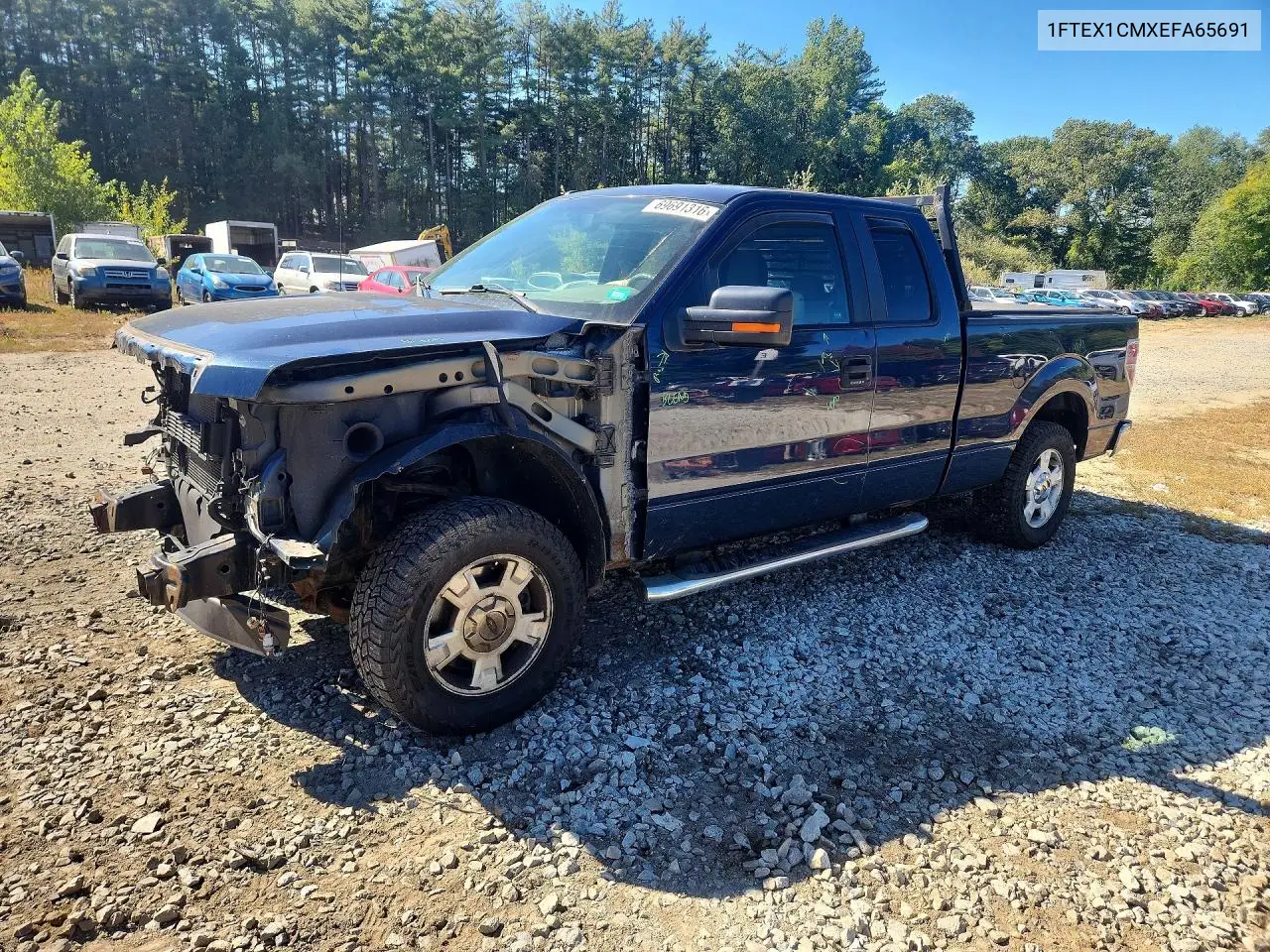 FORD F-150 2014, VIN 1FTEX1CMXEFA65691