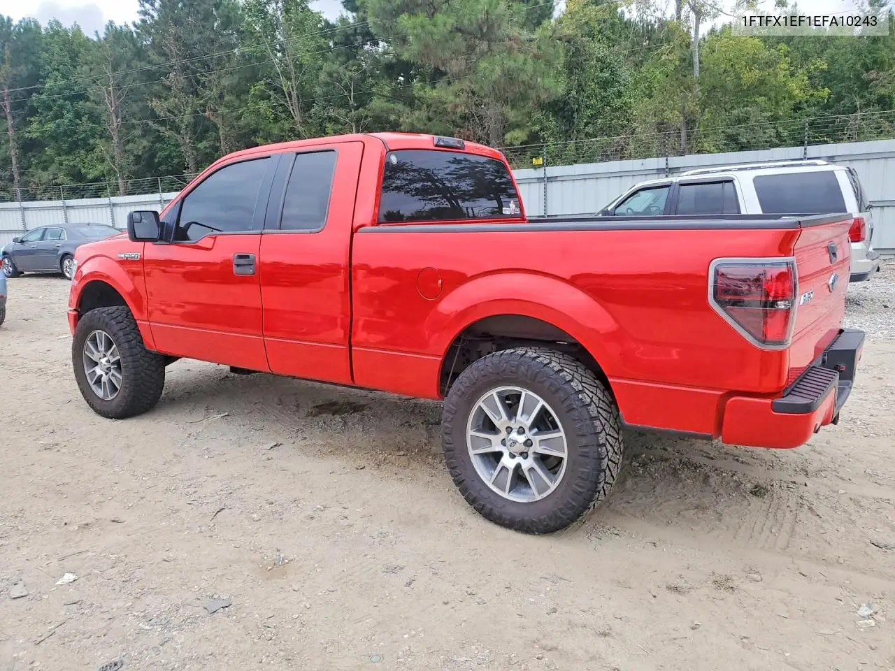 2014 FORD F-150 VIN 1FTFX1EF1EFA10243 — фото 2