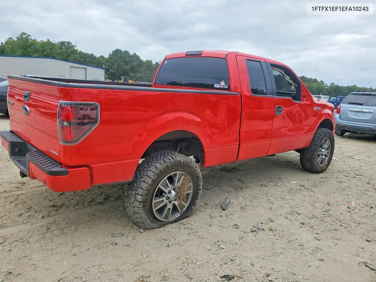 2014 FORD F-150 VIN 1FTFX1EF1EFA10243 — фото 3