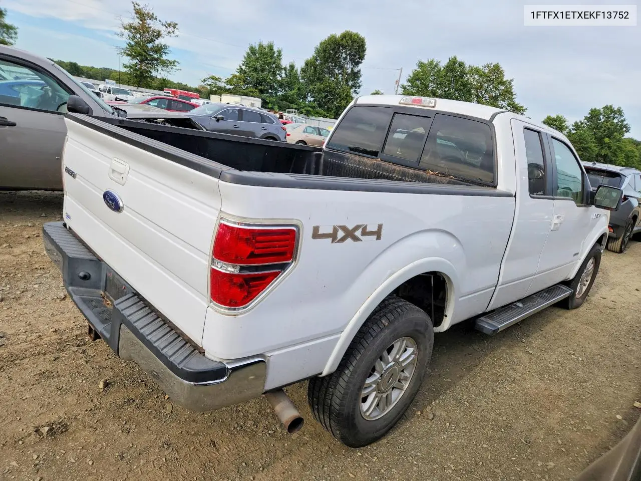 2014 FORD F-150 VIN 1FTFX1ETXEKF13752 — фото 3