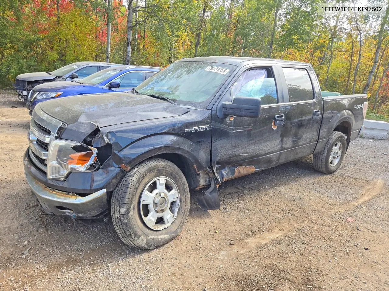 FORD F-150 2014, VIN 1FTFW1EF4EKF97502