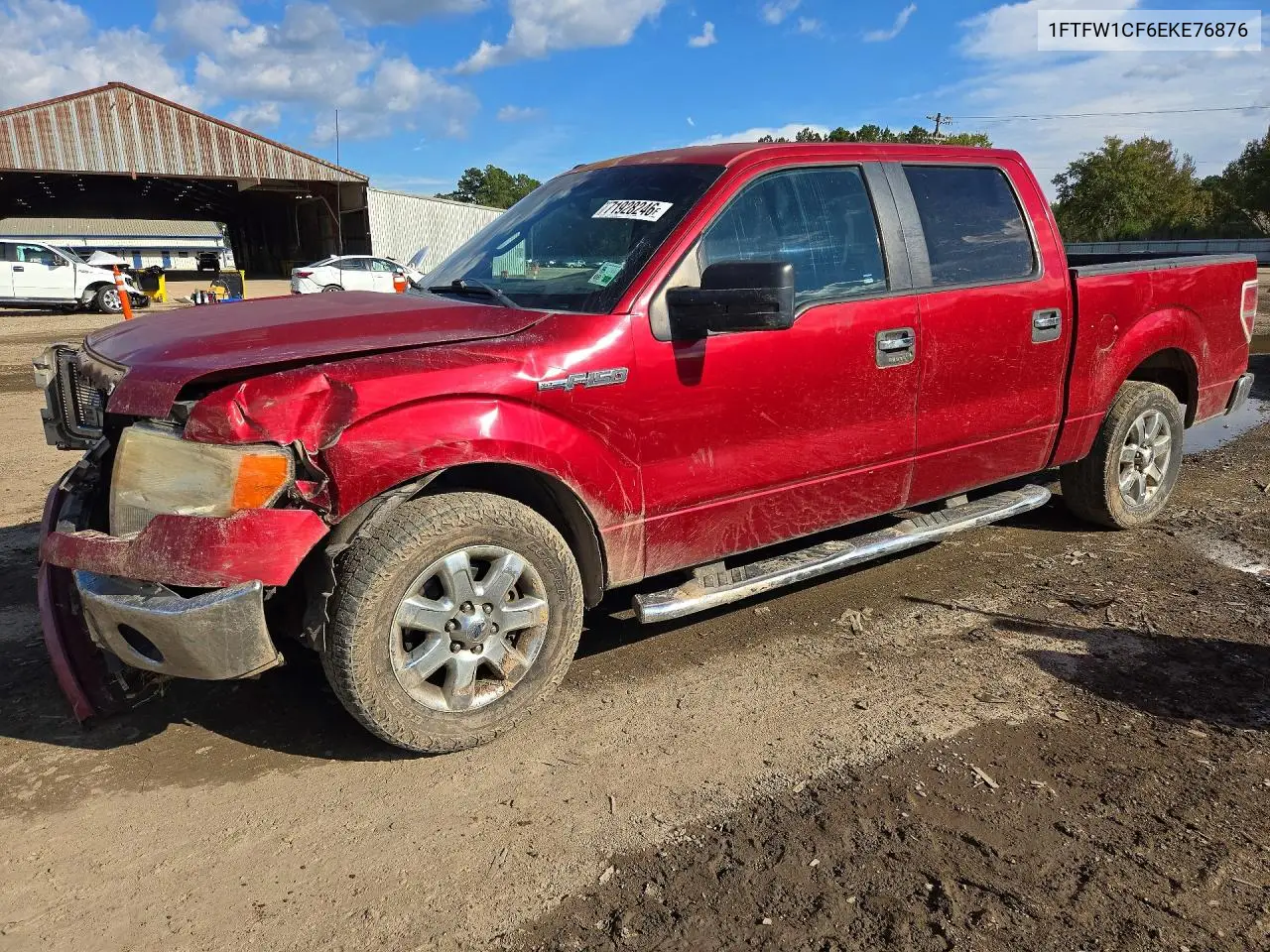 FORD F-150 2014, VIN 1FTFW1CF6EKE76876