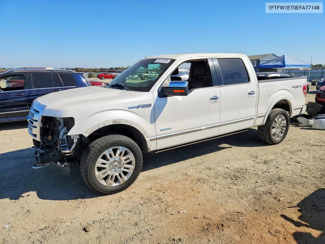 FORD F-150 2014, VIN 1FTFW1ET0EFA77148