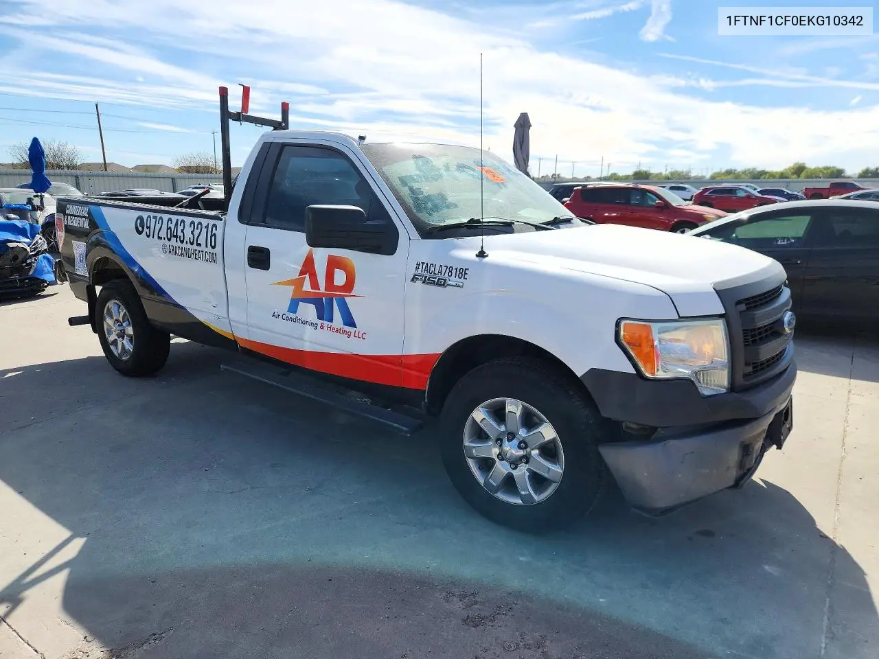 2014 FORD F-150 VIN 1FTNF1CF0EKG10342 — фото 4