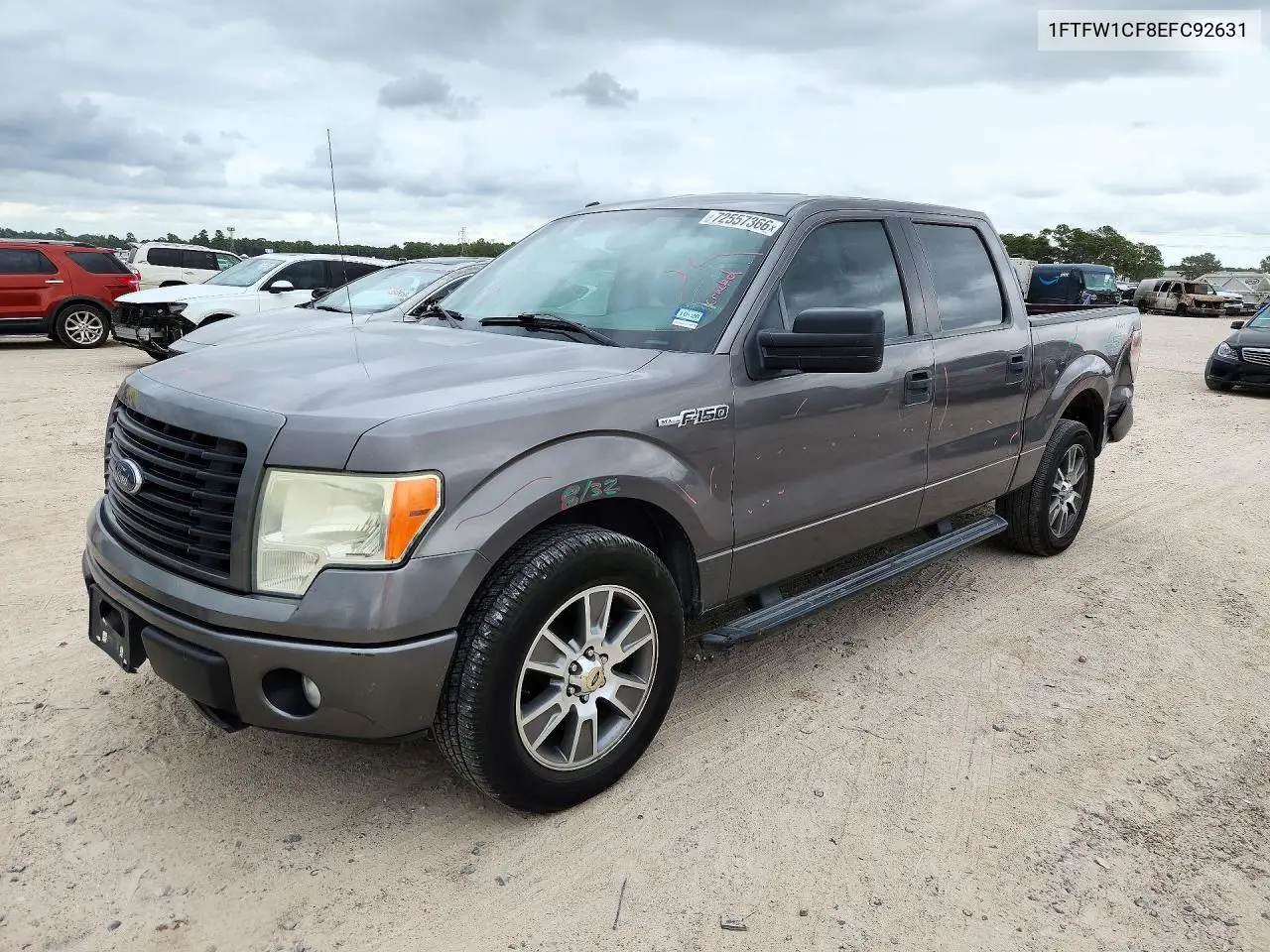 FORD F-150 2014, VIN 1FTFW1CF8EFC92631
