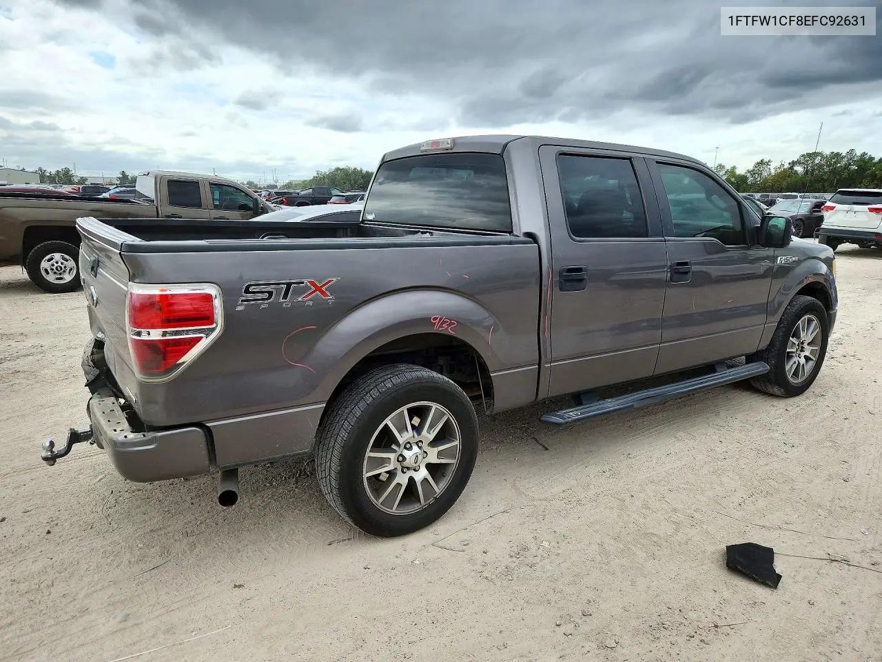 2014 FORD F-150 VIN 1FTFW1CF8EFC92631 — фото 3