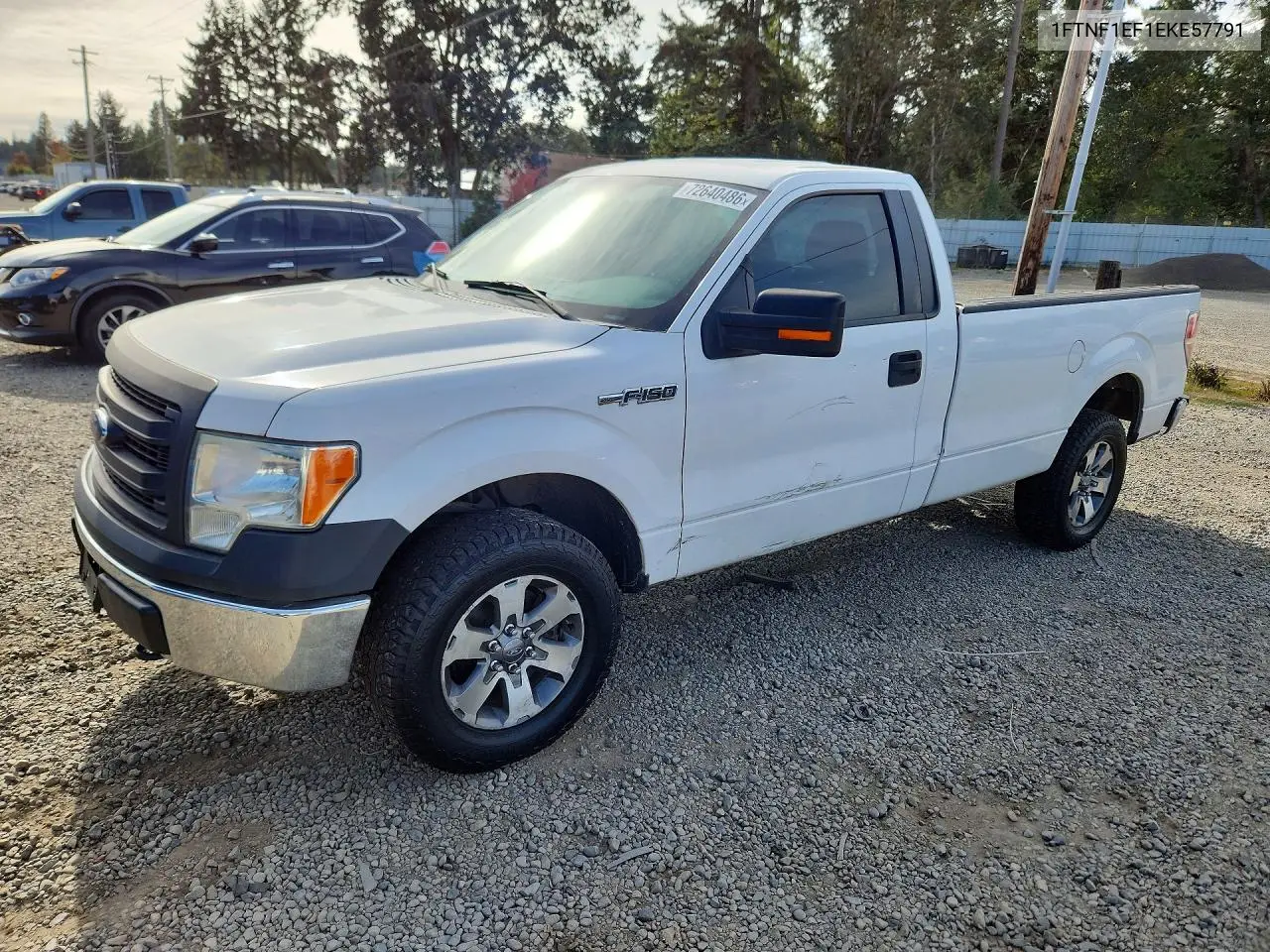 FORD F-150 2014, VIN 1FTNF1EF1EKE57791