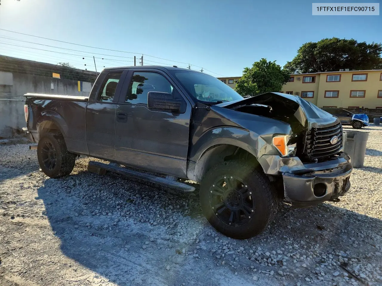 2014 FORD F-150 VIN 1FTFX1EF1EFC90715 — фото 4