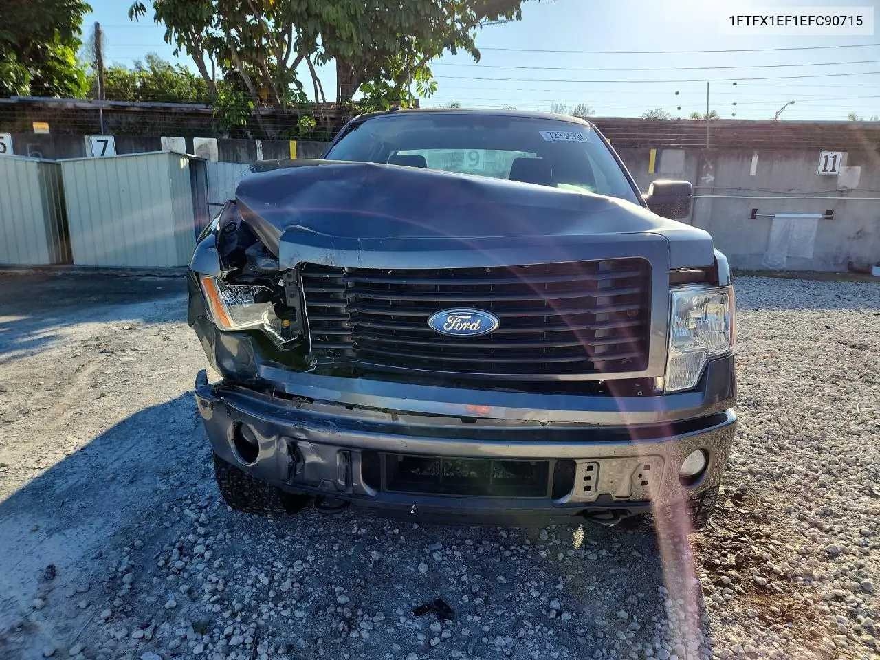 2014 FORD F-150 VIN 1FTFX1EF1EFC90715 — фото 5