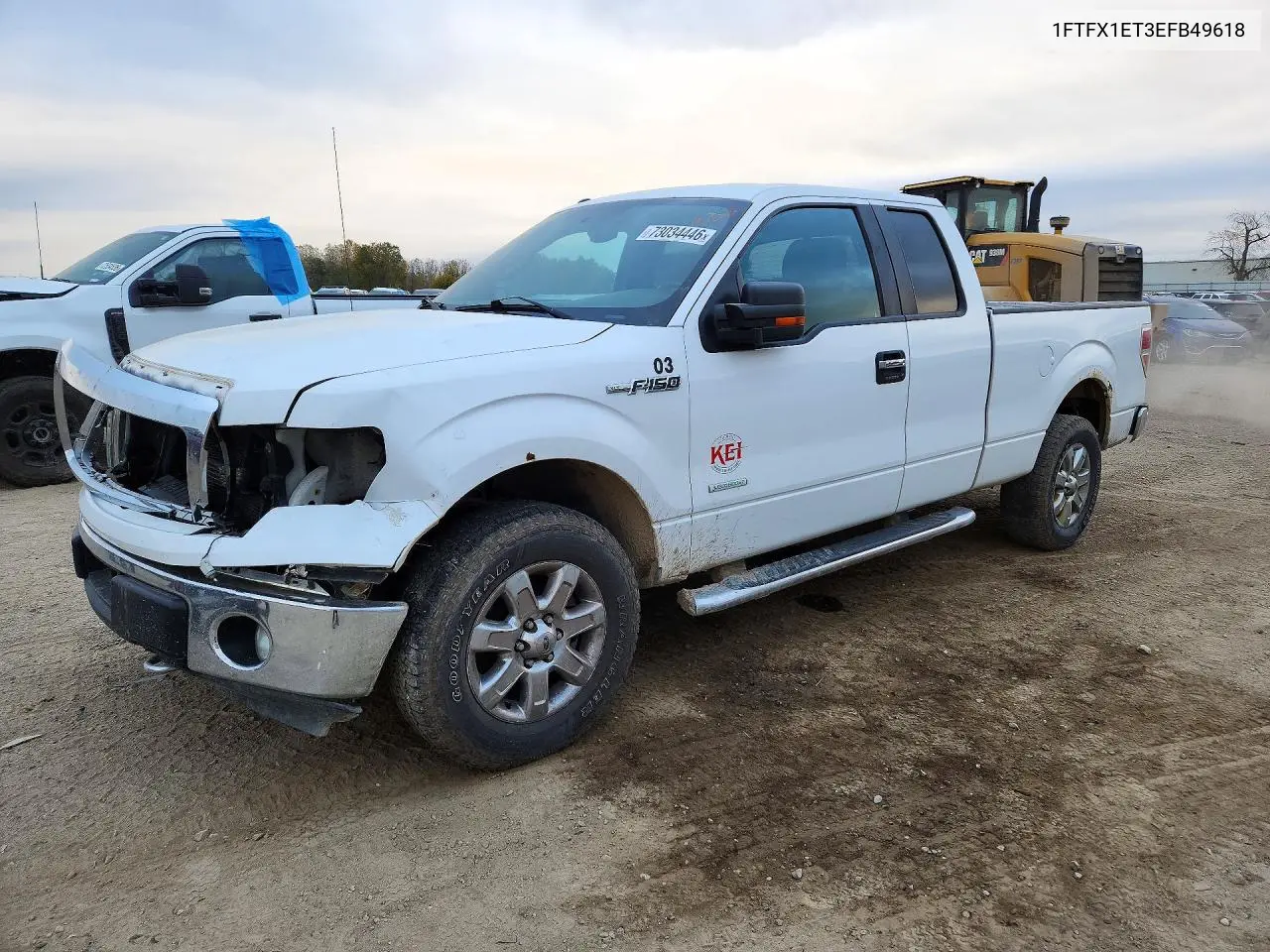 FORD F-150 2014, VIN 1FTFX1ET3EFB49618