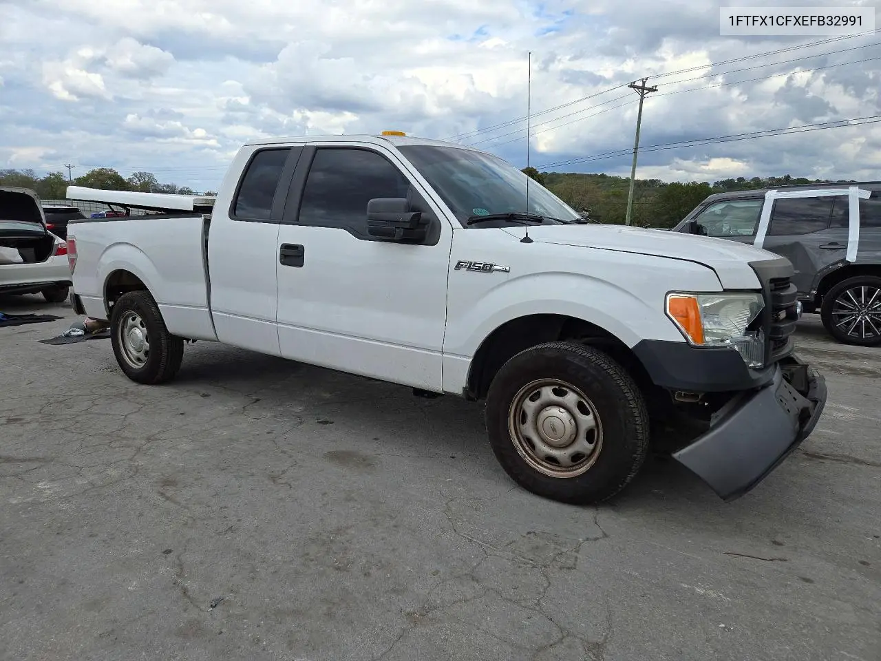 2014 FORD F-150 VIN 1FTFX1CFXEFB32991 — фото 4