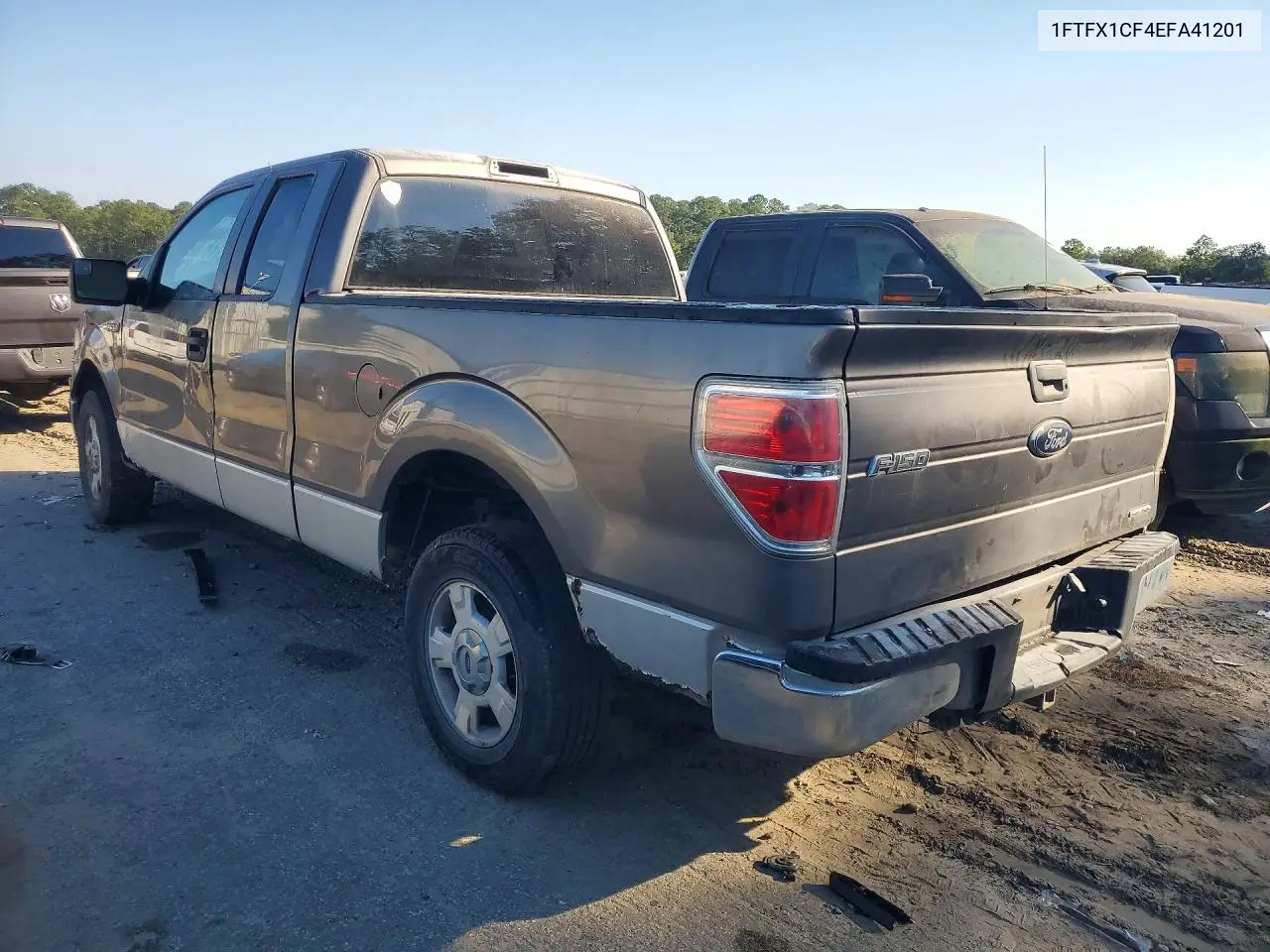 2014 FORD F-150 VIN 1FTFX1CF4EFA41201 — фото 2