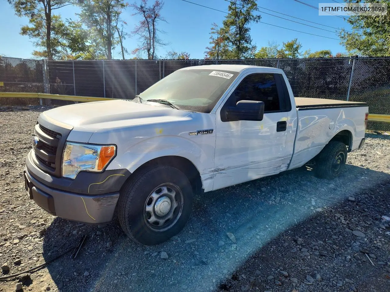 FORD F-150 2014, VIN 1FTMF1CM4EKD28098