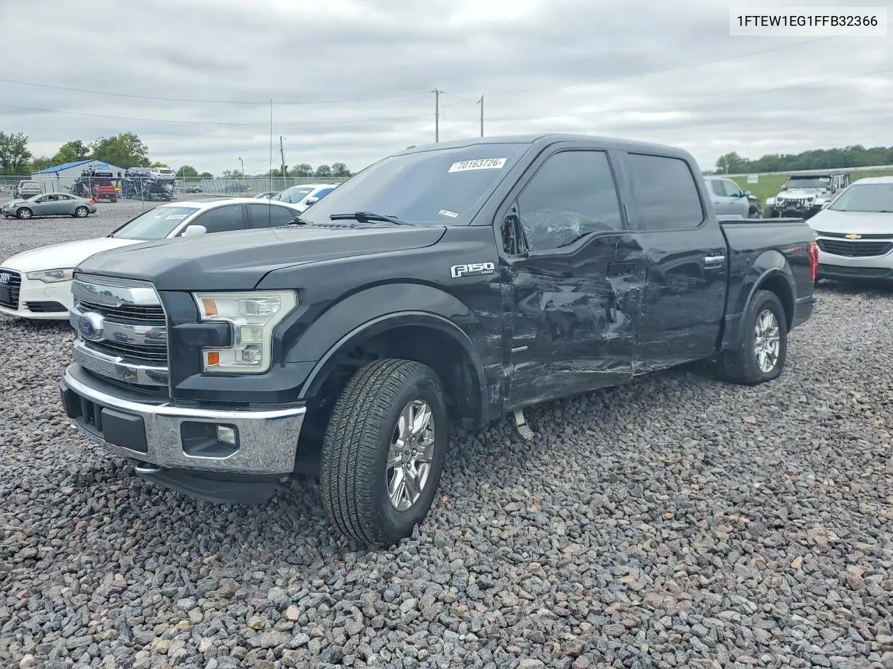 FORD F-150 2015, VIN 1FTEW1EG1FFB32366