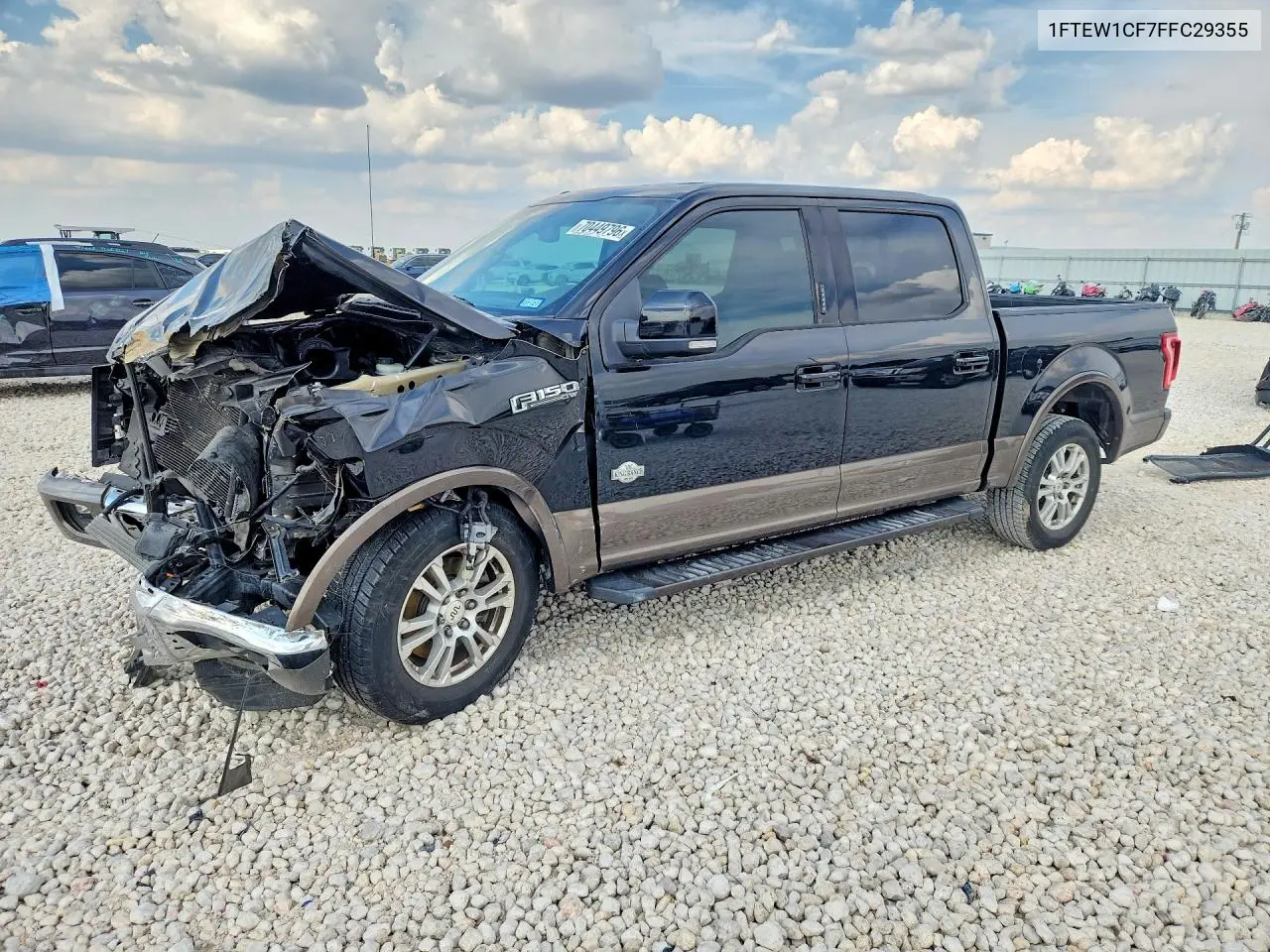 FORD F-150 2015, VIN 1FTEW1CF7FFC29355