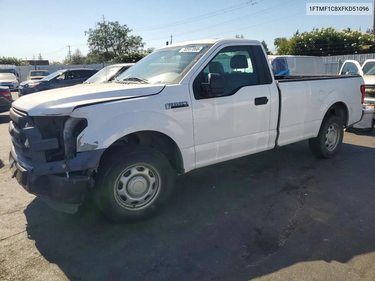 FORD F-150 2015, VIN 1FTMF1C8XFKD51096