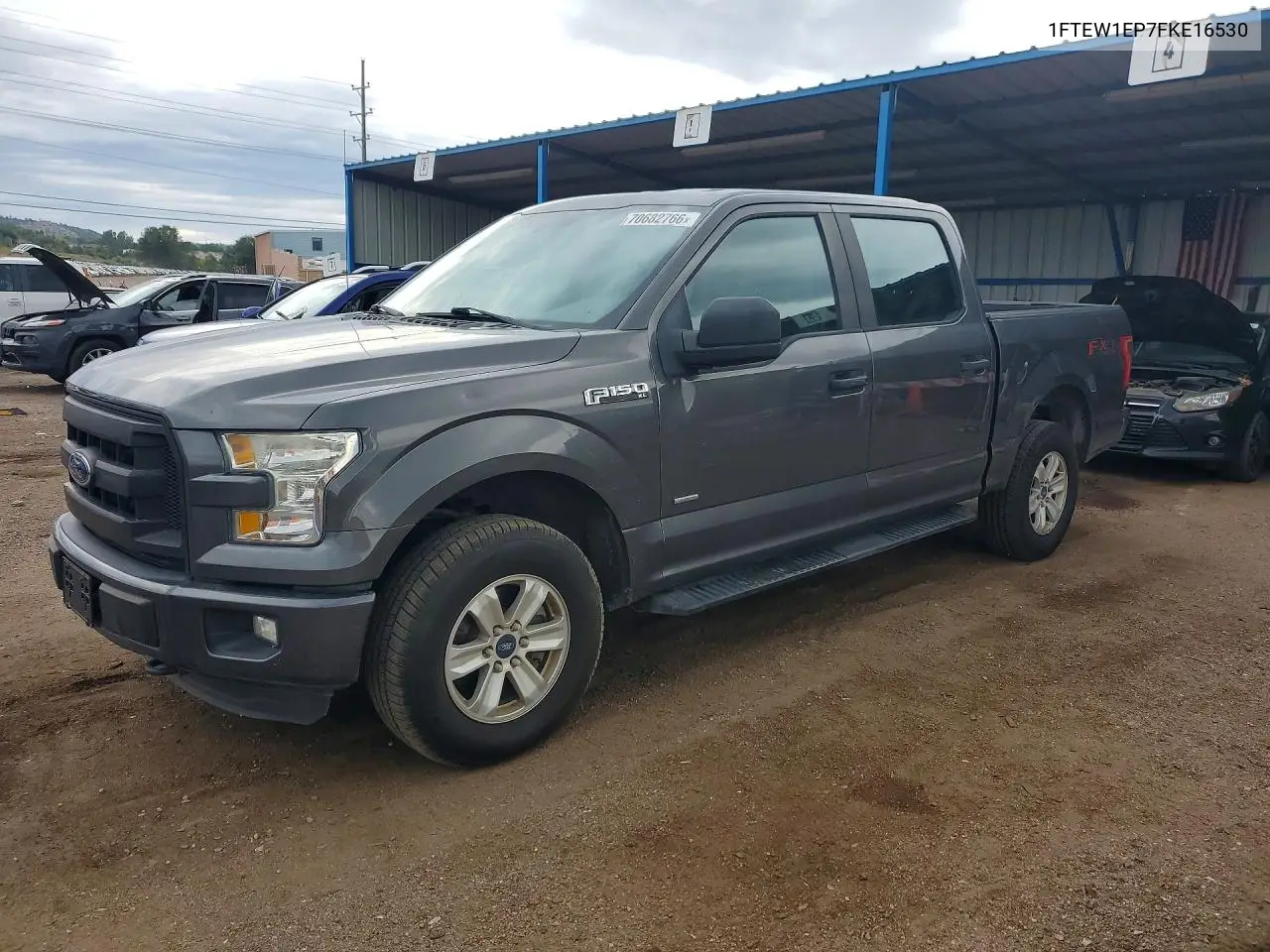 FORD F-150 2015, VIN 1FTEW1EP7FKE16530
