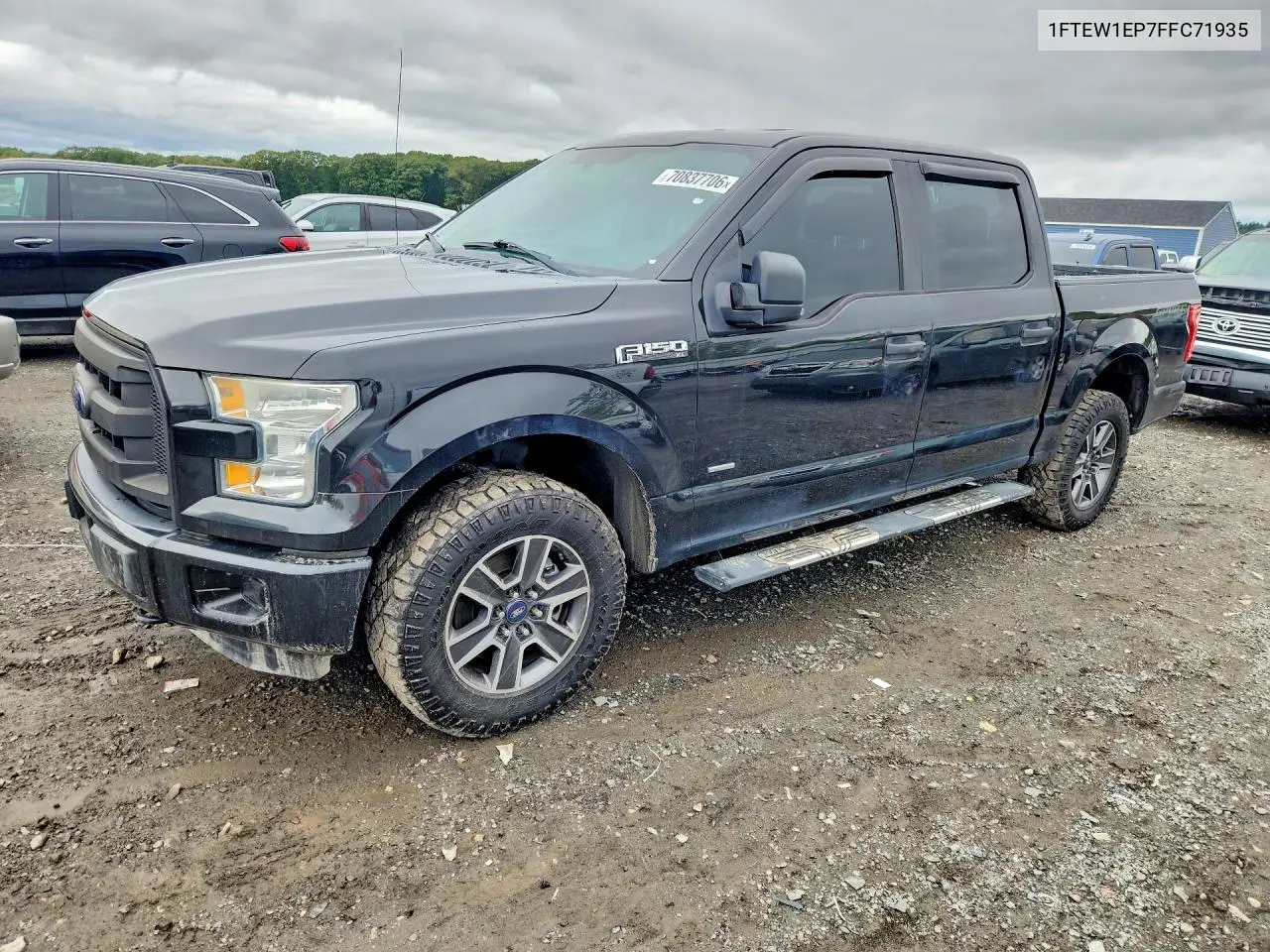 FORD F-150 2015, VIN 1FTEW1EP7FFC71935