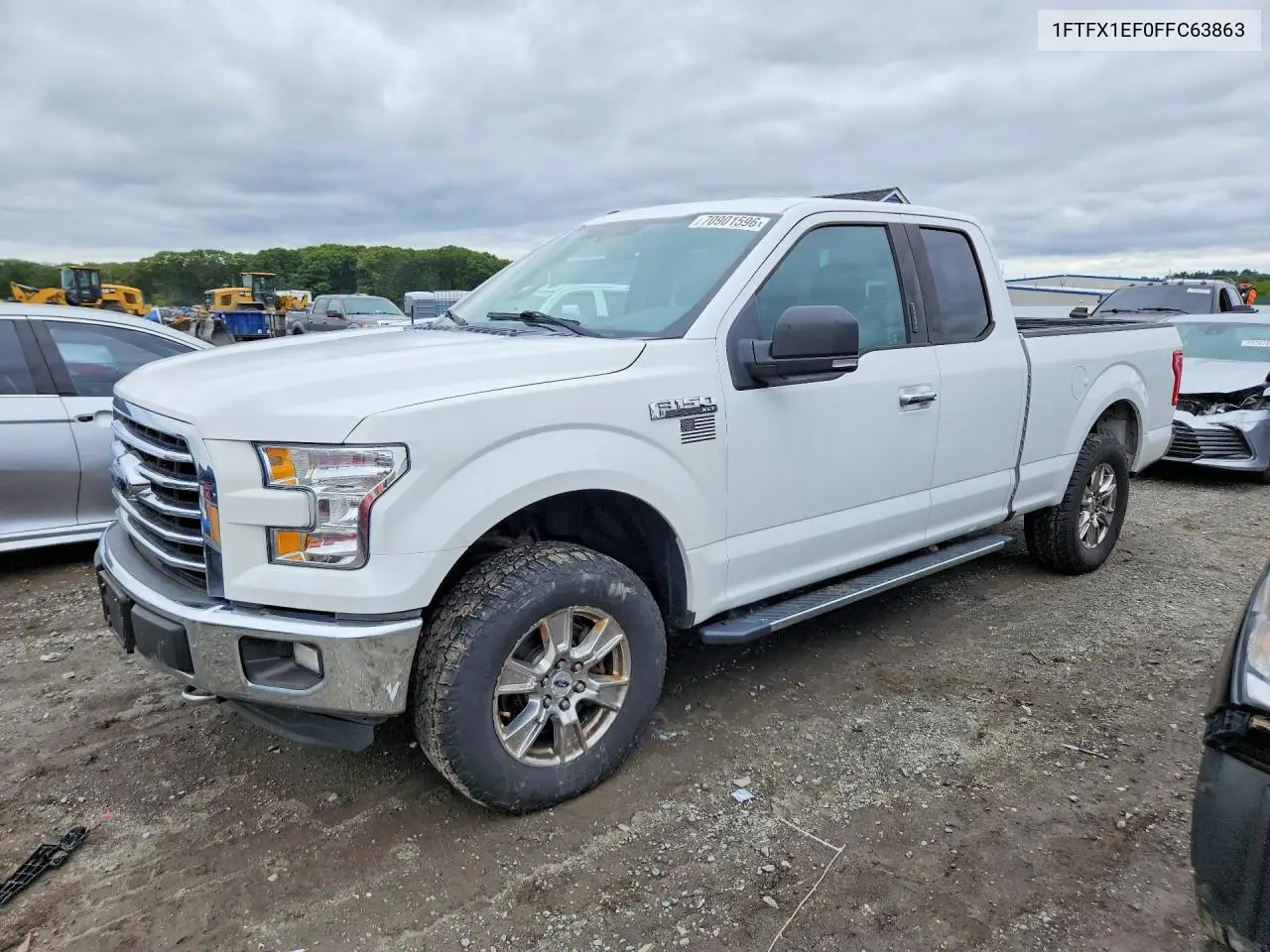 FORD F-150 2015, VIN 1FTFX1EF0FFC63863