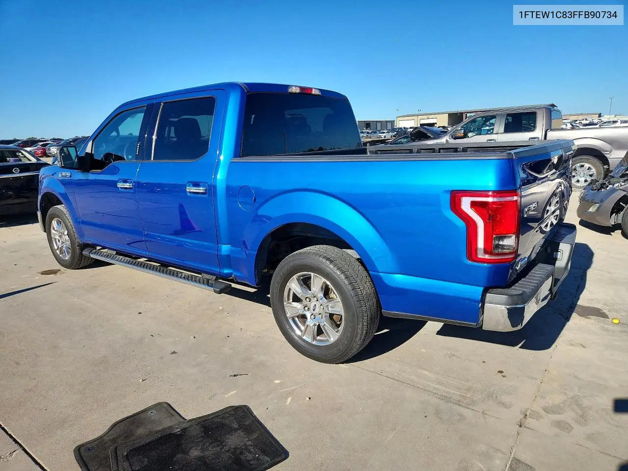 2015 FORD F-150 VIN 1FTEW1C83FFB90734 — фото 2