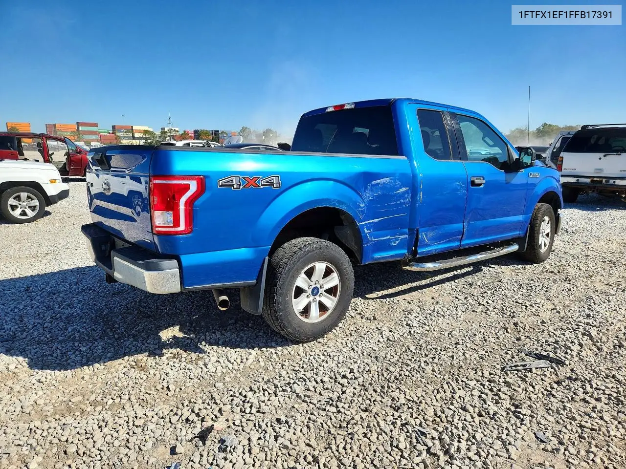 2015 FORD F-150 VIN 1FTFX1EF1FFB17391 — фото 3